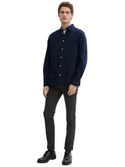 Tom Tailor Hemden|Big Boys*Regular Fit Hemd mit Logo-Stickerei sky captain blue