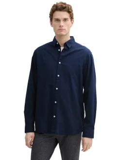 Tom Tailor Hemden|Big Boys*Regular Fit Hemd mit Logo-Stickerei sky captain blue