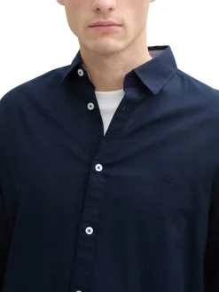 Tom Tailor Hemden|Big Boys*Regular Fit Hemd mit Logo-Stickerei sky captain blue