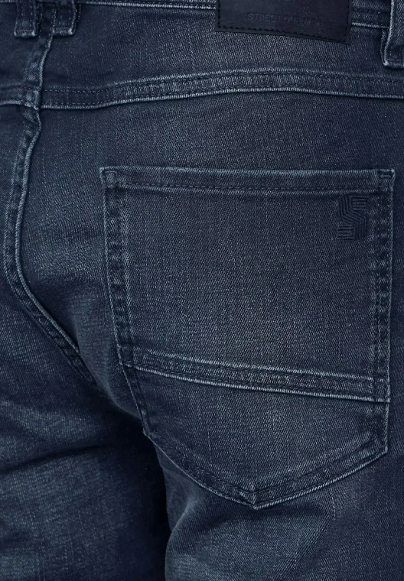 Street One Men Jeans|Big Boys*Regular Fit Jeans dark blue wash