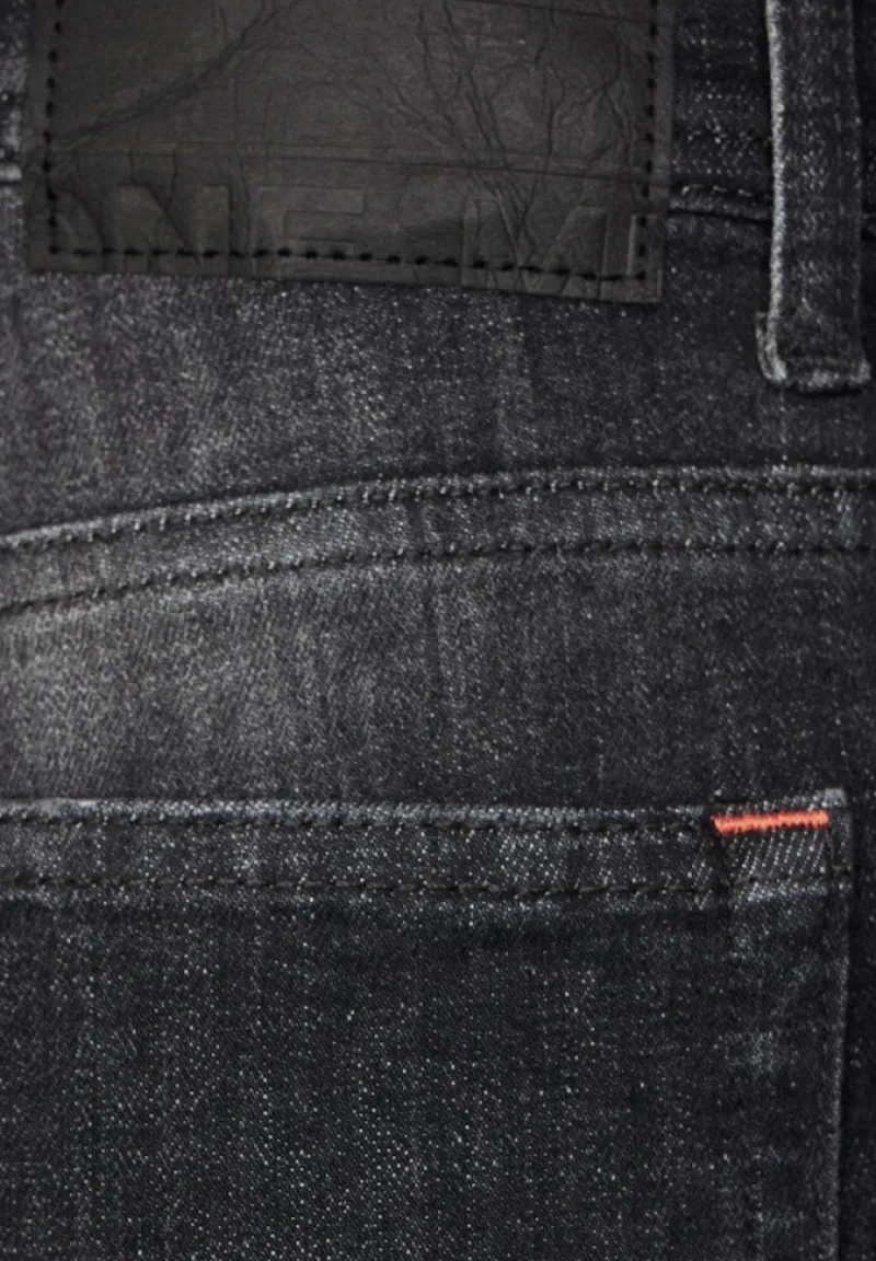 Street One Men Shorts|Big Boys*Regular Fit Jeans Shorts black random wash