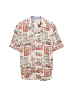 Tom Tailor Hemden|Big Boys*Regular Fit Kurzarmhemd im Hawaii-Look multi color photo design