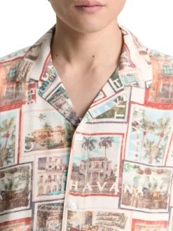 Tom Tailor Hemden|Big Boys*Regular Fit Kurzarmhemd im Hawaii-Look multi color photo design