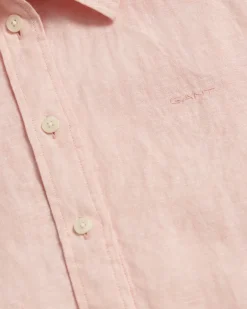 Gant Blusen*Regular Fit Leinen Chambray Bluse guava orange