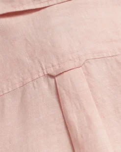 Gant Blusen*Regular Fit Leinen Chambray Bluse guava orange