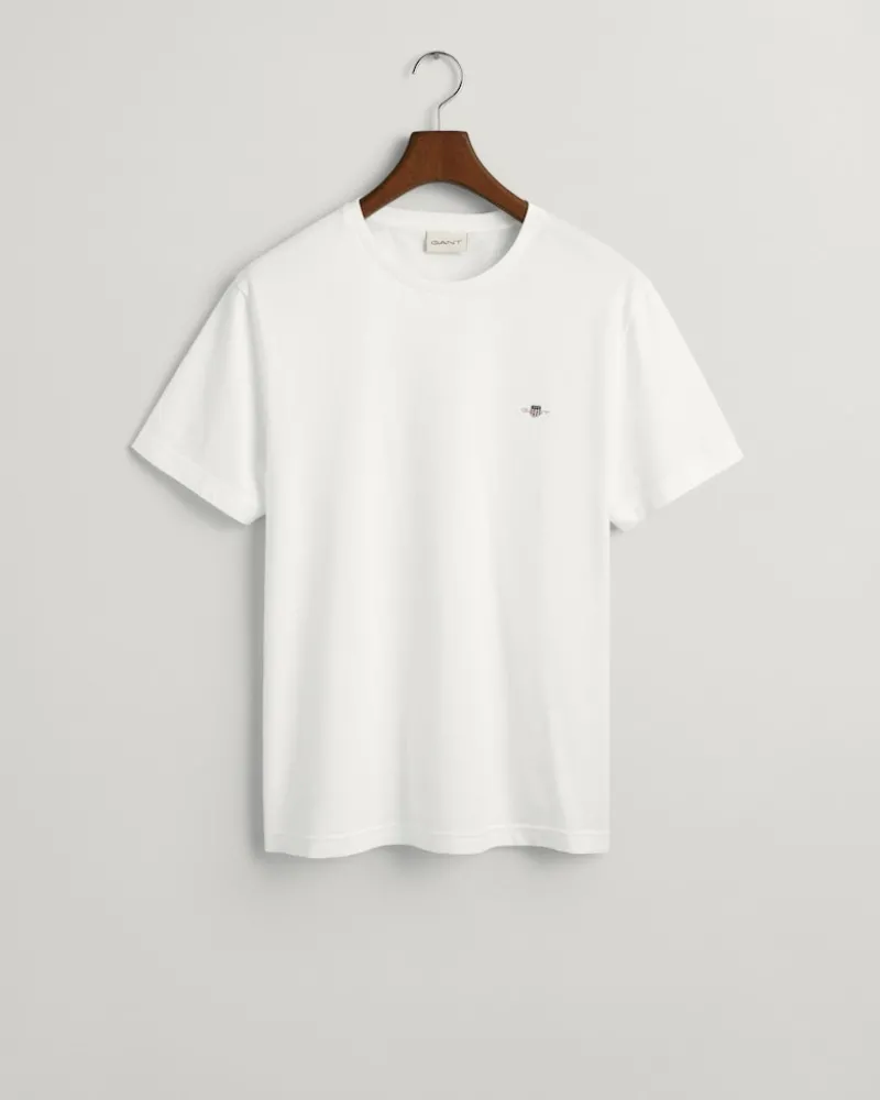 Gant Shirts|Big Boys*Regular Fit Shield T-Shirt white