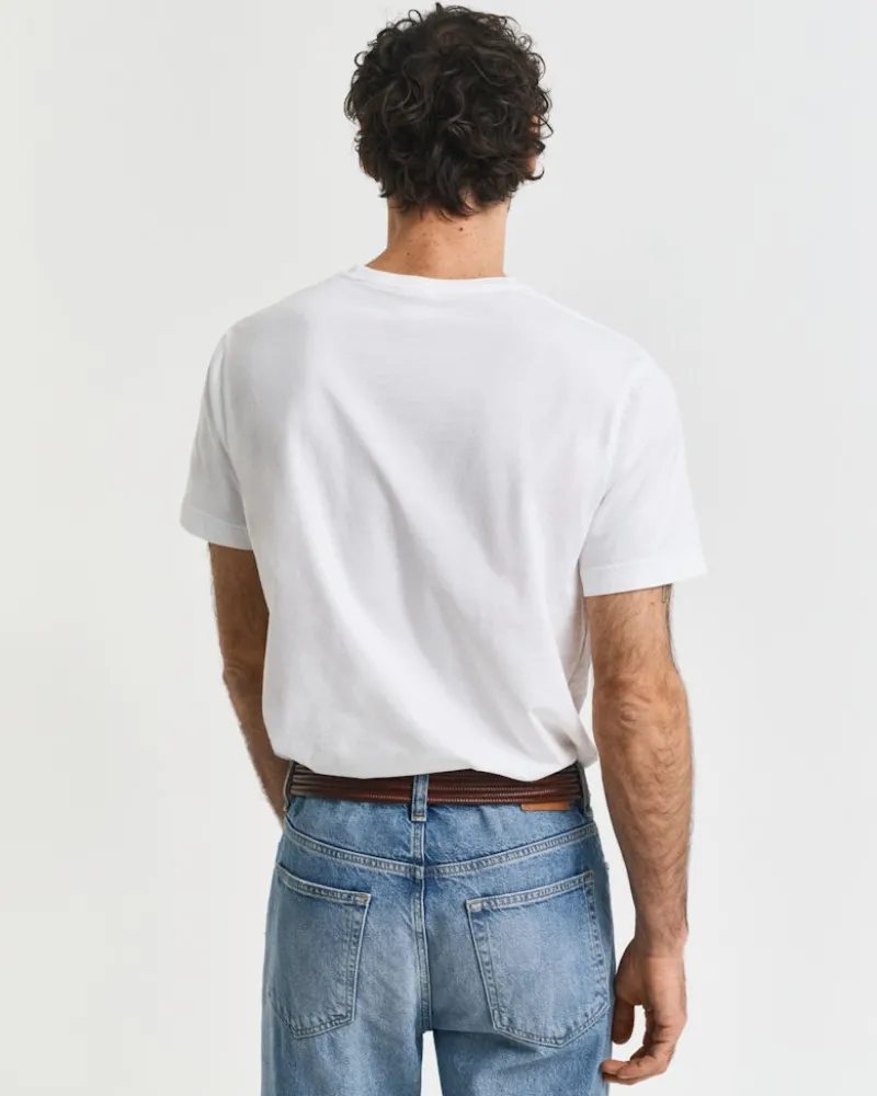 Gant Shirts|Big Boys*Regular Fit Shield T-Shirt white