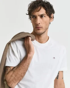 Gant Shirts|Big Boys*Regular Fit Shield T-Shirt white