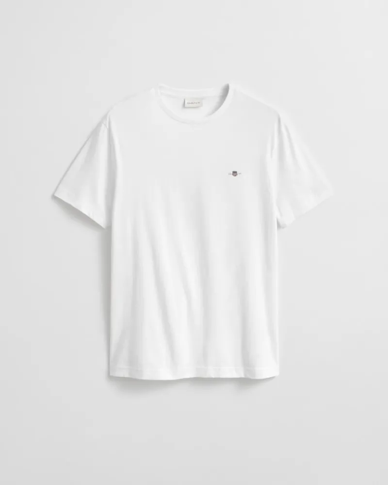 Gant Shirts|Big Boys*Regular Fit Shield T-Shirt white
