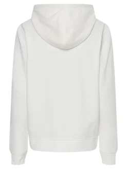 Tommy Hilfiger Pullover & Sweatshirts*REGULAR FLOCK HOODIE ecru