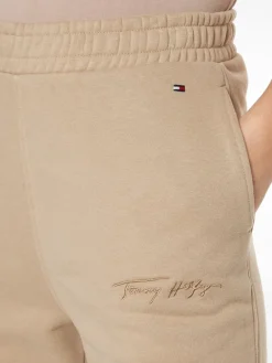Tommy Hilfiger Hosen*REGULAR SCRIPT SWEATPANTS Beige