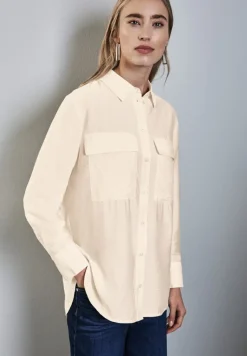 Street One Blusen*Relaxed Fit Bluse lucid white