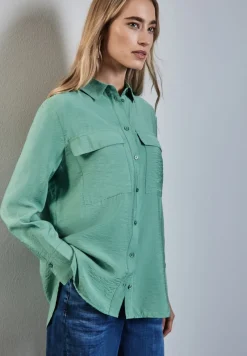 Street One Blusen*Relaxed Fit Bluse sunlit green