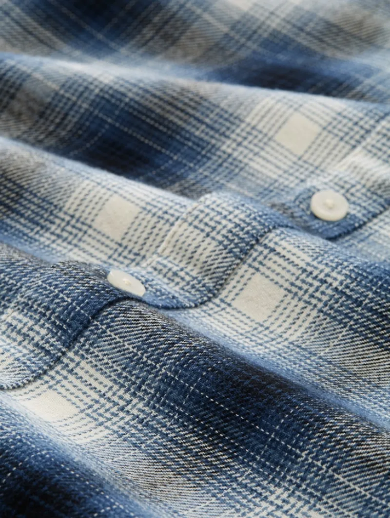 Tom Tailor Denim Hemden*Relaxed Fit Hemd mit Karomuster blue shades check