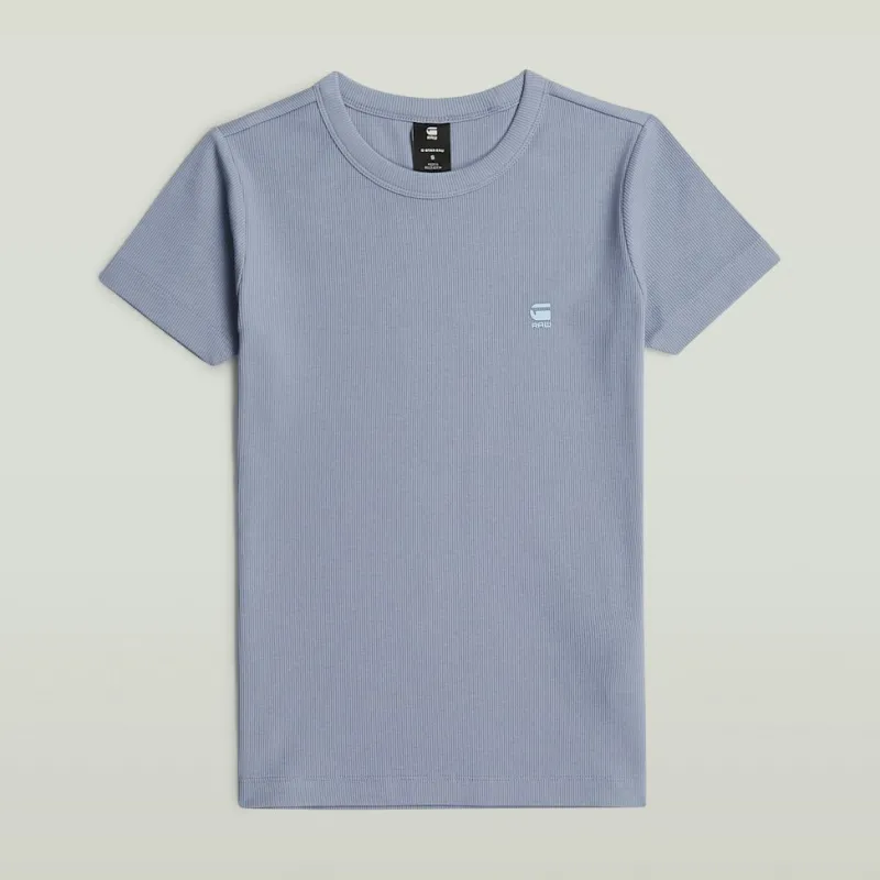 G-star Raw Shirts*Rib cap sleeve wmn amann