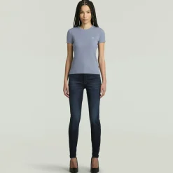 G-star Raw Shirts*Rib cap sleeve wmn amann