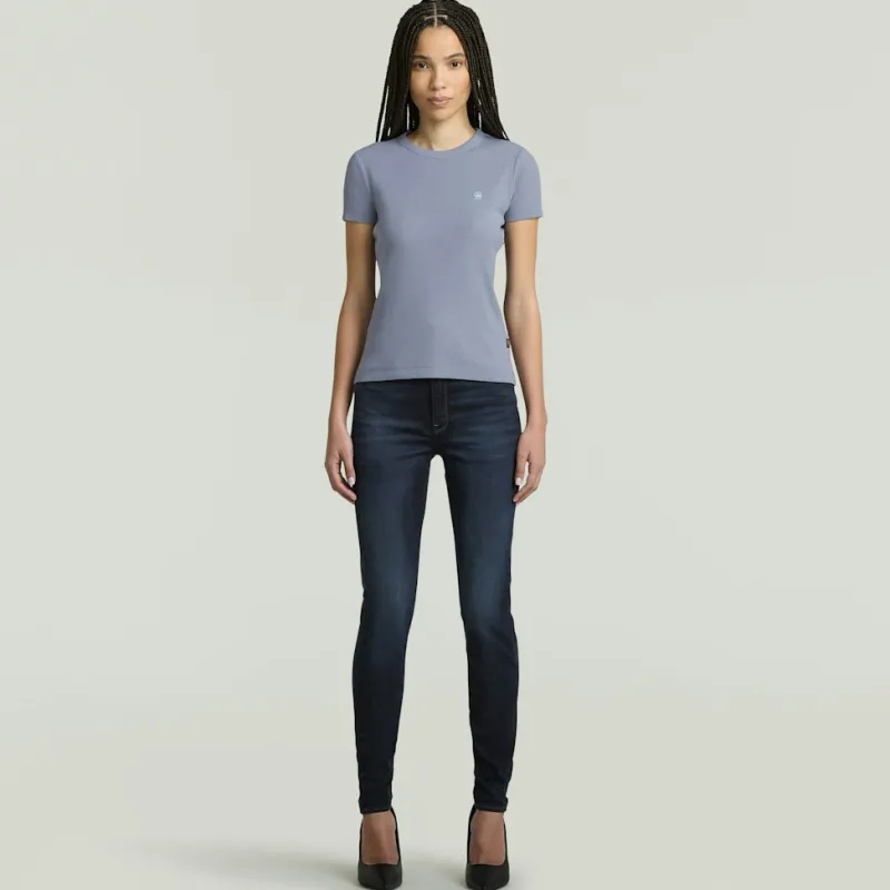 G-star Raw Shirts*Rib cap sleeve wmn amann