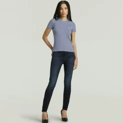 G-star Raw Shirts*Rib cap sleeve wmn amann