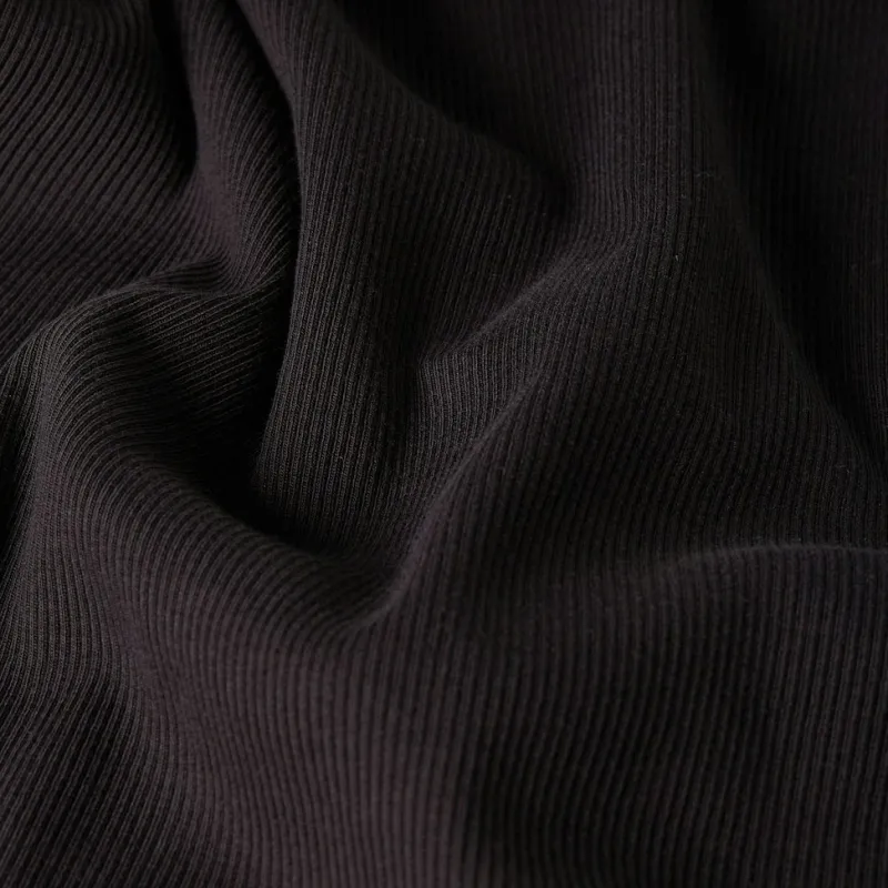 G-star Raw Shirts*Rib cap sleeve wmn dk black