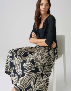 Opus Röcke*Ribane tropical olive leaf