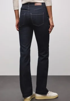 Street One Jeans*Rinsed Bootcut Jeans rinsed dark blue