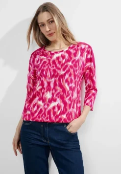 Cecil Shirts*Ripp Schulter Shirt pink sorbet