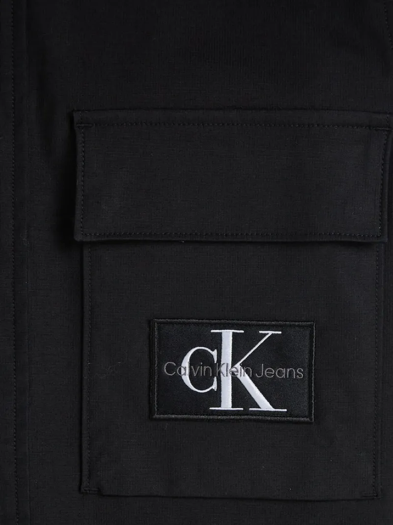 Calvin Klein Jeans Hemden*RIPSTOP SHIRT ck black