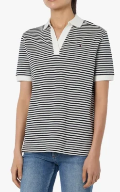 Tommy Hilfiger Shirts*RLX OPEN PLACKET LYOCELL POLO SS white