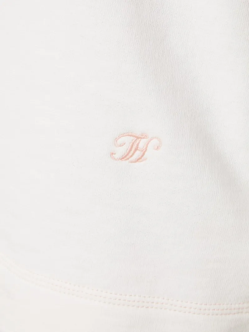 Tommy Hilfiger Pullover & Sweatshirts*RLX SLUB TERRY OPEN-NK SWTSHIRT ecru