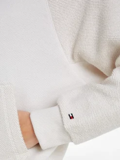 Tommy Hilfiger Pullover & Sweatshirts*RLX TEXTURE PATCH RAGLAN SWTSHRT weathered white