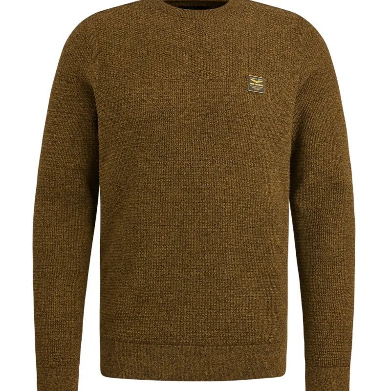 PME Legend Pullover & Sweatshirts|Big Boys*R-neck cotton mouline buckthorne brown