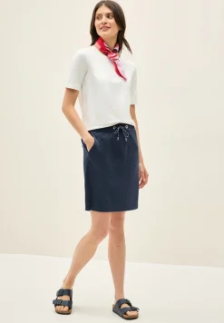 Cecil Röcke*Rock mit feinen Streifen urban navy blue