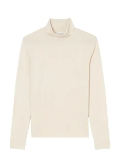 Marc O&#039;Polo Shirts*Rollkragen-Longsleeve regular chalky stone