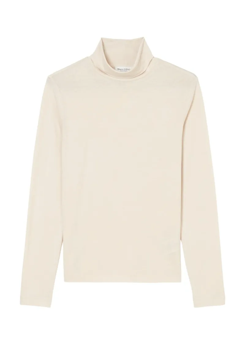 Marc O'Polo Shirts*Rollkragen-Longsleeve regular chalky stone