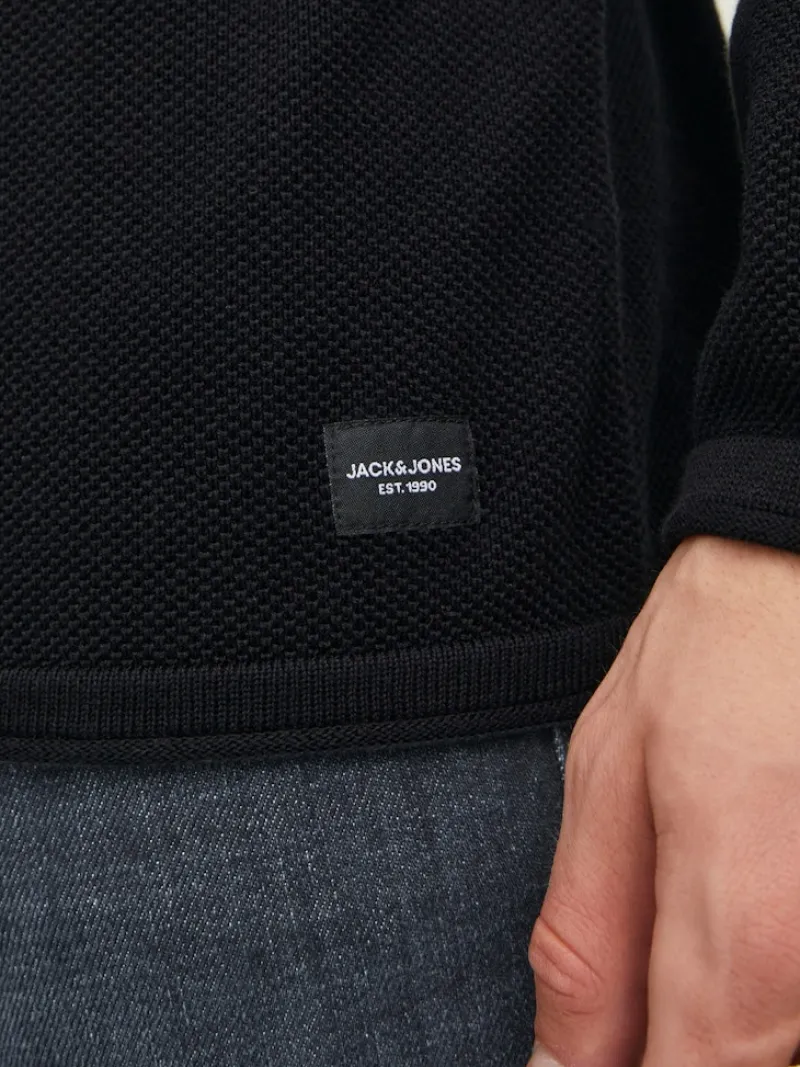 Jack & Jones Pullover & Sweatshirts*Rollkragenpullover Black