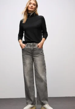 Street One Pullover & Sweatshirts*Rollkragenpullover Black