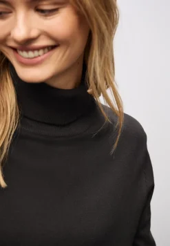 Street One Pullover & Sweatshirts*Rollkragenpullover darkest brown