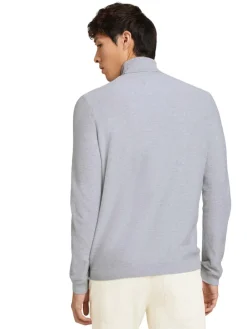 Tom Tailor Denim Pullover & Sweatshirts*Rollkragenpullover light stone grey melange