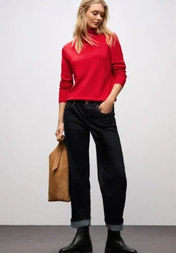 Street One Pullover & Sweatshirts*Rollkragenpullover Racing Red