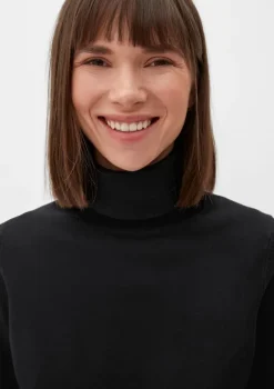 s.Oliver Pullover & Sweatshirts*Rollkragenpullover Schwarz