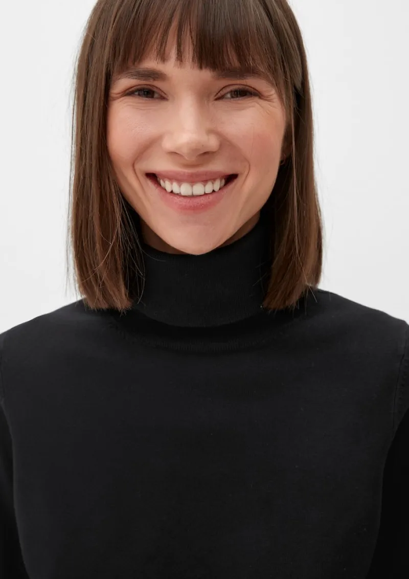 s.Oliver Pullover & Sweatshirts*Rollkragenpullover Schwarz