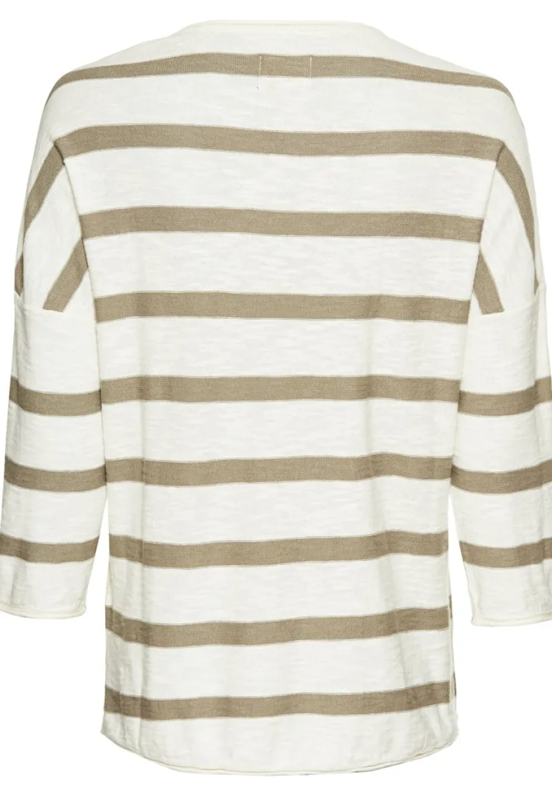 Camel Active Pullover & Sweatshirts*Rundhals Pullover aus Baumwolle dark straw fantasy