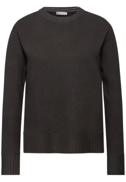 Street One Pullover & Sweatshirts*Rundhals Pullover darkest brown