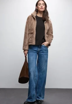 Street One Pullover & Sweatshirts*Rundhals Pullover darkest brown