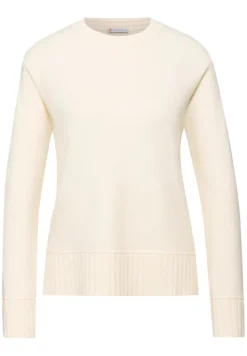 Street One Pullover & Sweatshirts*Rundhals Pullover soft beige