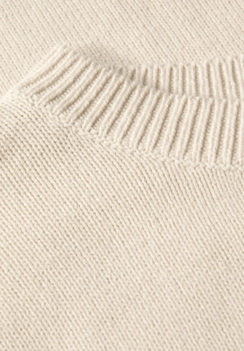 Street One Pullover & Sweatshirts*Rundhals Pullover tusk cream