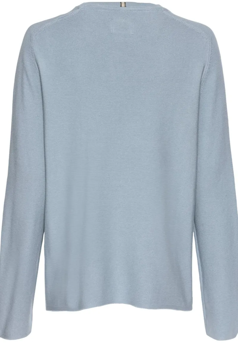 Camel Active Pullover & Sweatshirts*Rundhals Sweatshirt aus reiner Baumwolle soft blue