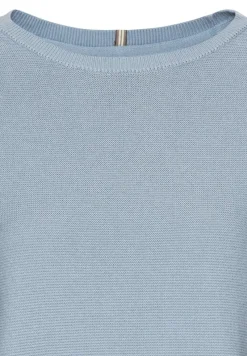 Camel Active Pullover & Sweatshirts*Rundhals Sweatshirt aus reiner Baumwolle soft blue