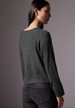 STREET ONE STUDIO Pullover & Sweatshirts*Rundhals-Pullover gravel grey mel.
