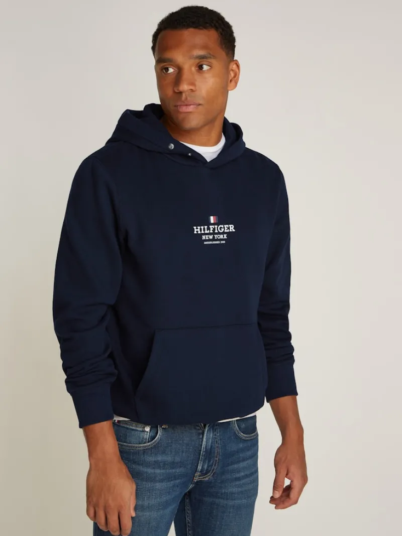 Tommy Hilfiger Pullover & Sweatshirts|Big Boys*RWB HILFIGER HOODIE desert sky